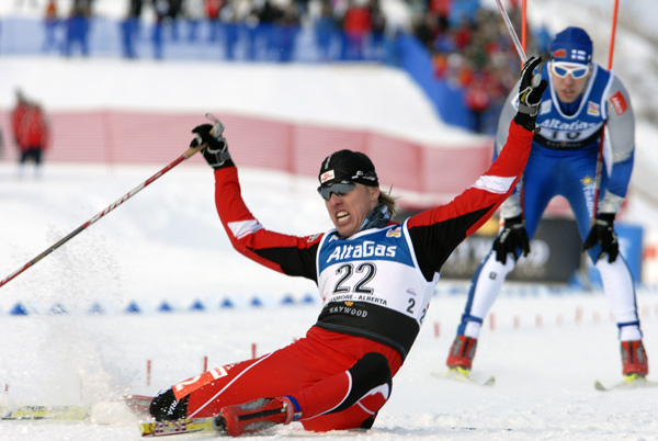 Harald Wurm of Austria finished 15th in the skate sprint World Cup in Canmore in 2008 (pictured here), and eighth in the same event in 2012. (Photo: Patrick Sinnott)