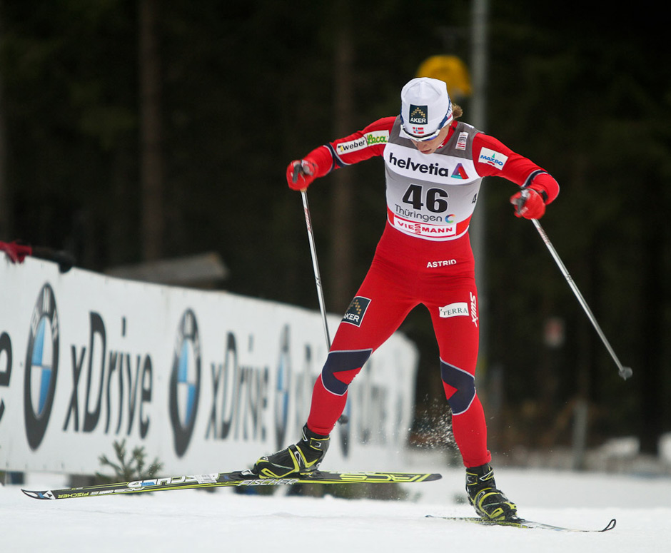 Astrid Uhrenholdt Jacobsen (NOR) 13th place.