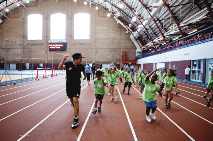 Andy Newell, YMCA.  Photo: Katie Osgood.