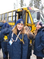 APU development skier Mary Robicheaux at the Arctic Winter Games. (Charlie Renfro courtesy photo)
