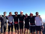 The Canadian men's national ski team during a training camp in Park City, including (from left to right) Mike Somppi, Kevin Sandau, Graham Nishikawa, Alex Harvey, Brent McMurtry, Devon Kershaw. (Graham Nishikawa courtesy photo)