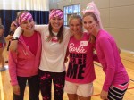 Fast and Female in action: Annie Hart, Sophie Caldwell, Jessie Diggins and Erika Flowers on Oct. 7 at a Fast and Female event in Park City, Utah. (Courtesy photo)