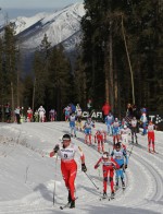 In the same race in Canmore before Christmas, Justyna Kowalczyk pulled away from the field for a big win. That happened again in Val di Fiemme today, and has all but secured her another Tour victory.
