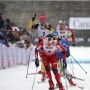Maiken Caspersen Falla (NOR) takes over. thumbnail