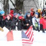 Fans await the pack. thumbnail