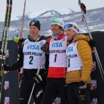 U.S. Nationals Men's 30 k Classic Mass Start Podium