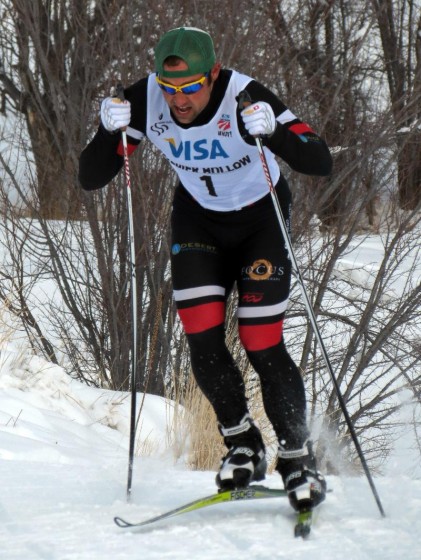 Dakota Blackhorse - von Jess en route to his first national title in the freestyle sprint at the 2013 U.S. Nationals in Soldier Hollow, Utah.