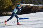 Middlebury freshman Jack Steele hitting endpoints in Craftsbury, Vt. (Photo: Andrew Gardner)