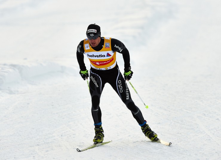 Dario Cologna is the figurehead of Swiss skiing, and has done much to improve its popularity - but how do you translate that to a faster national team five years from now? Photo: Fischer USA/NordicFocus.com. 