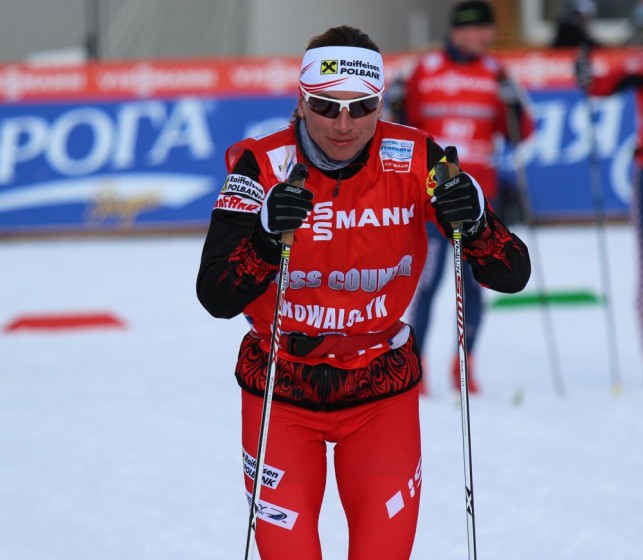 Justyna Kowalczyk (POL), winner of the classic sprint last weekend in Davos, Switzerland.