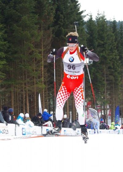 Scott Gow, here competing at World Championships last month, had the best Canadian performance in Sochi.