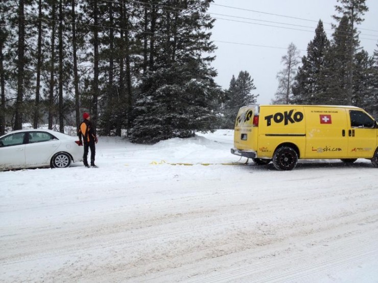 Toko : Going the extra mile for you.  Toko "Tow Truck".