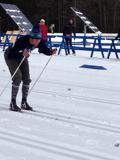 Nils Koons (Craftsbury) had some sweet duds en route to 15th place in the tour. Photo: Judy Geer.