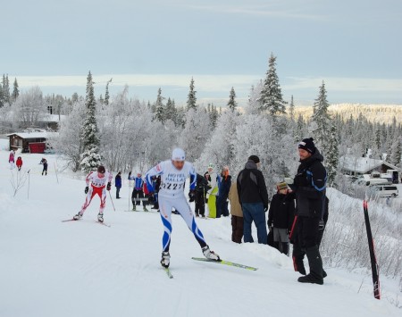Andrus Veerpalu competing in Muonio, Finland, in the fall of 2010, as he started what would be his last season in the sport.