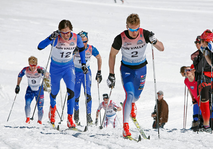 Lars Flora and Simi Hamilton. Photo: SVSEF.