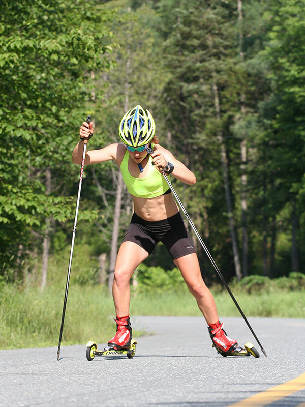 Ida Sargent (CGRP/USST) during a team time trial on June 13 near Craftsbury, Vt. (Photo: Sheldon Miller//www.craftsbury.com/blog/?p=2557)