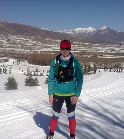Head of the NYSEF nordic program, Margaret Maher on course at the 2012 Junior Nationals at Soldier Hollow in Midway, Utah. (Courtesy photo)