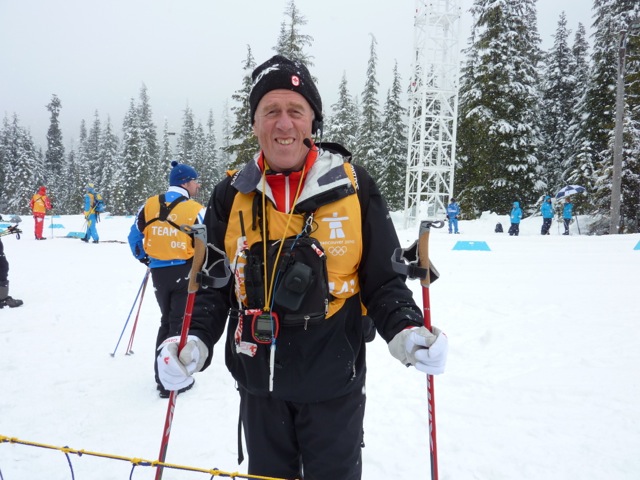 Dave Wood at the 2010 Olympics in Callaghan Valley, British Columbia. (Photo: Dave Wood)