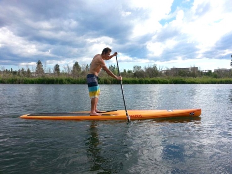 Babikov getting some cross-training during his national-team training camp this summer in Bend, Ore. (Photo: ivanbabikov.com)