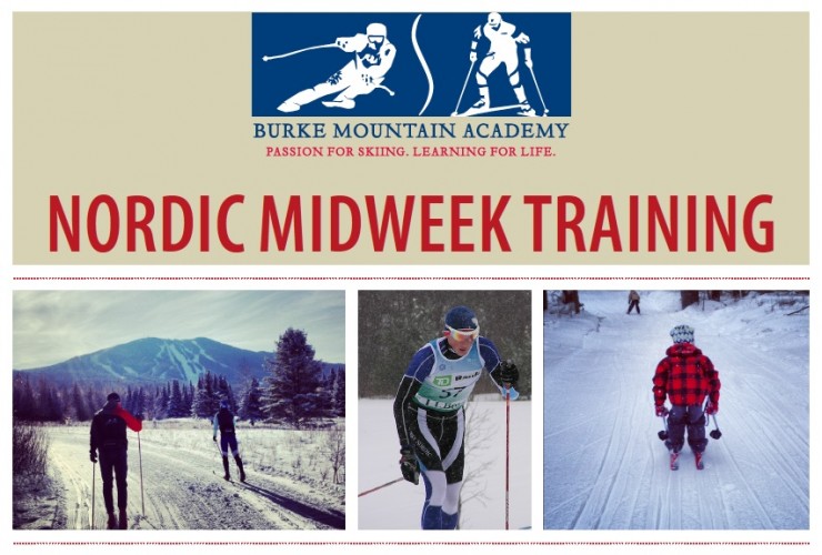 burke mountain academy nordic midweek training