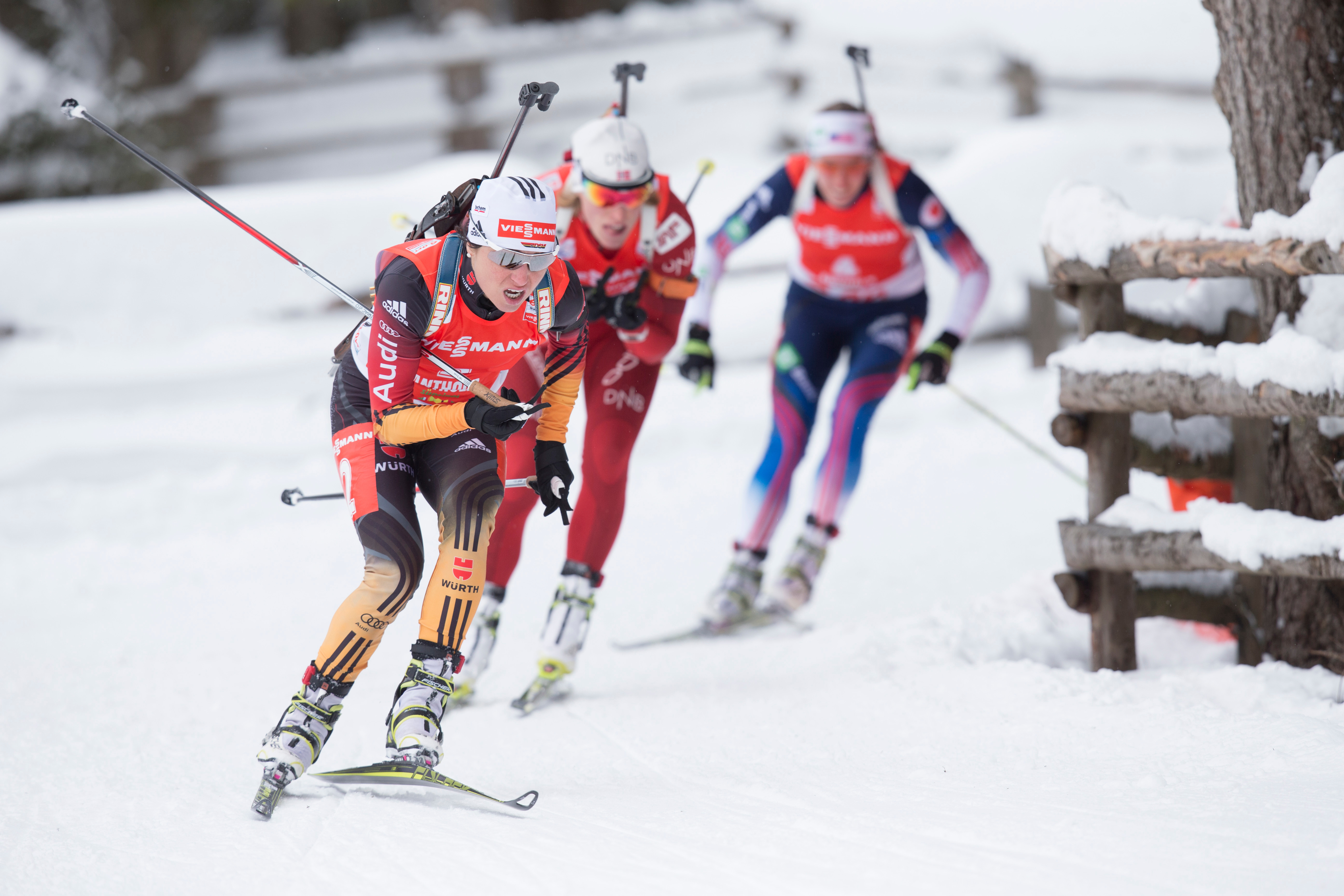 IBU world cup biathlon, pursuit women, Antholz (ITA)
