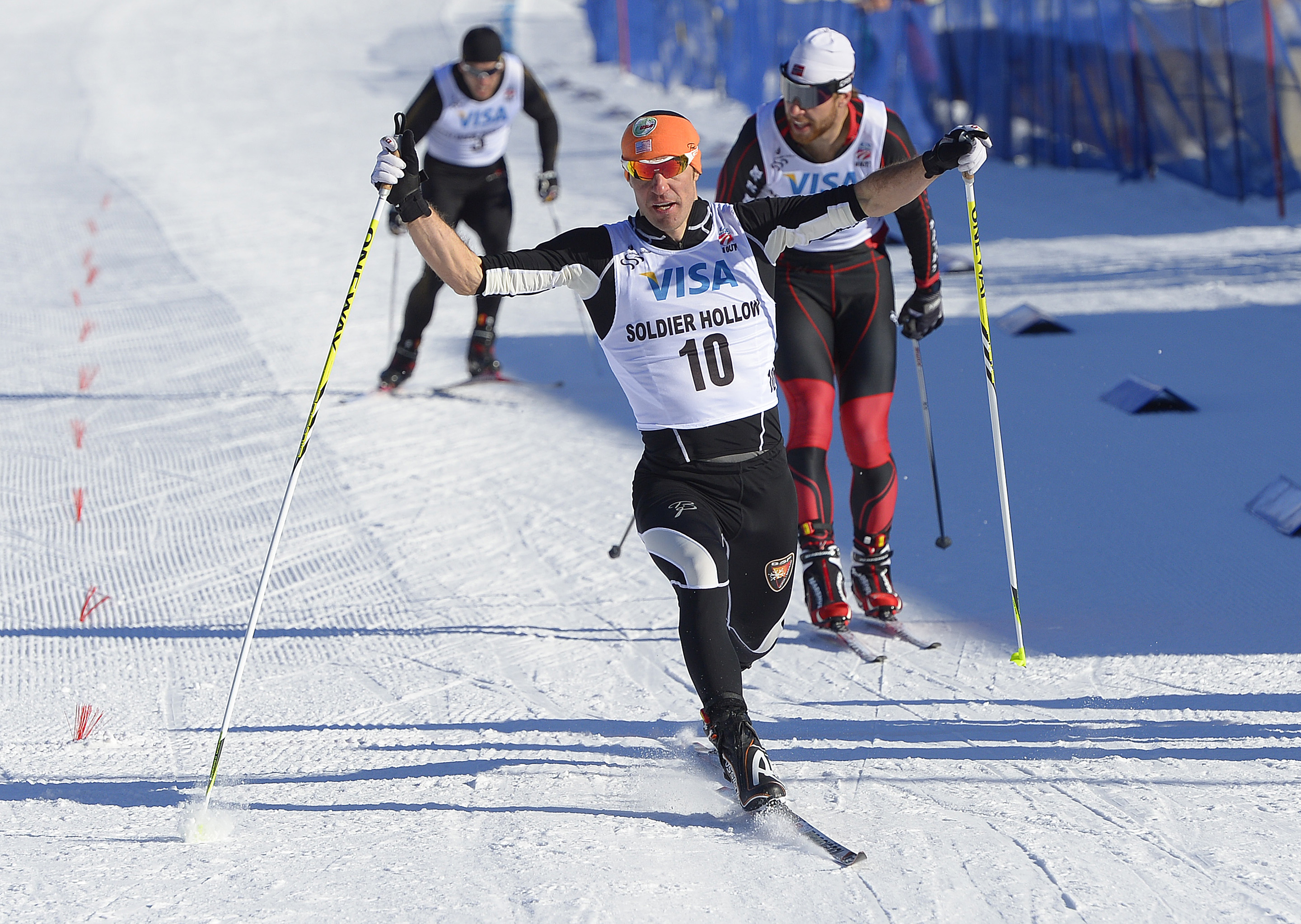 Scott Sommerdorf   |  The Salt Lake Tribune The U.S. Cross Country Ski Championships at Soldier Hollow, Sunday, January 5, 2014.