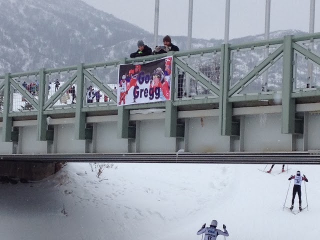 Team Gregg supporters at U.S. Cross Country Championships earlier this month at Soldier Hollow in Midway, Utah. (Photo: Caitlin Gregg/In the Arena)