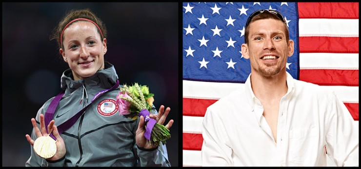 Tatyana McFadden (l) and Jeremy Wagner are headed to the 2014 Paralympics in Sochi, Russia. (Photo: TeamUSA.org)