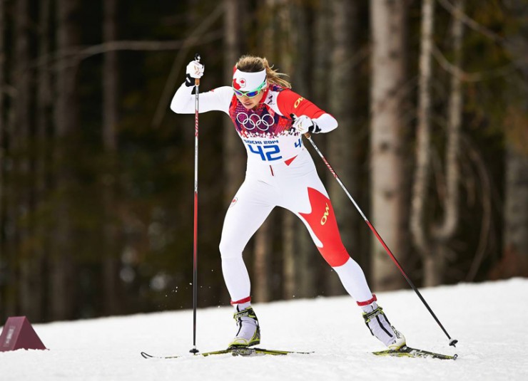 Chandra Crawford (CAN) during qualification.  Photo: Fischer/Nordic Focus.