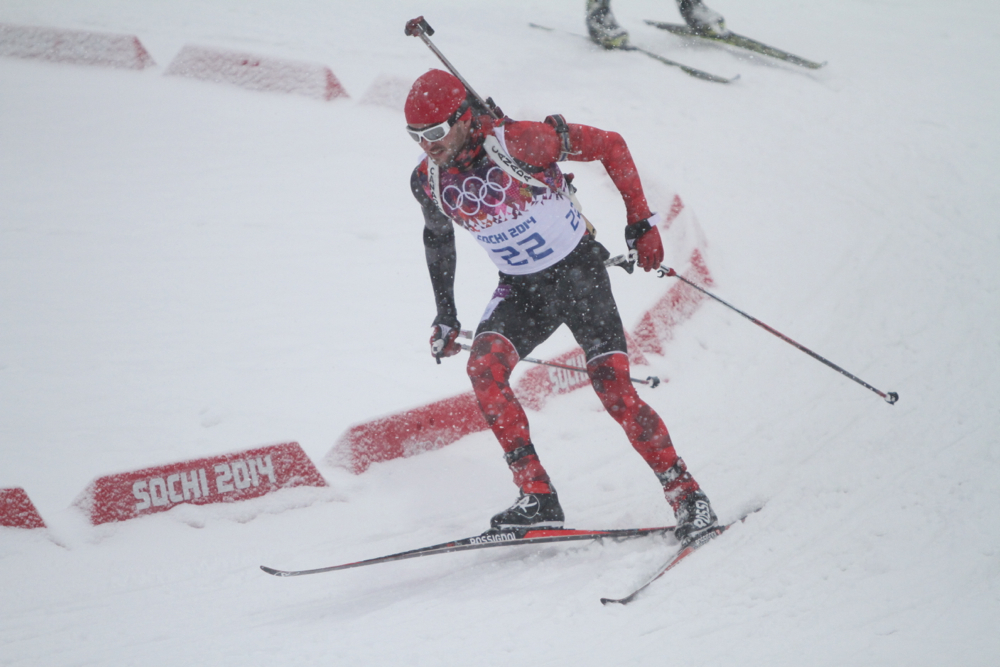 Jean Philippe Le Guellec in the final individual competition of his long international career.