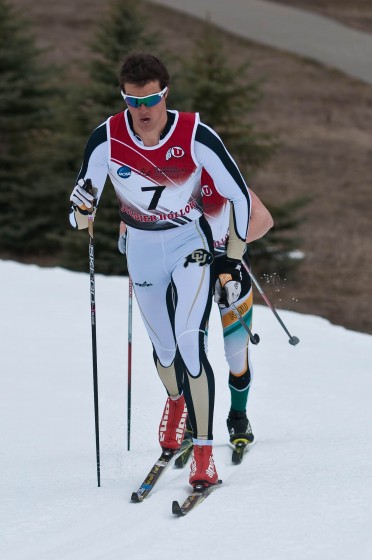 Rune Ødegård en route to his repeat win in the men's 20 k classic at the 2014 NCAA Championships in Midway, Utah.(Photo: http://bertboyer.zenfolio.com) All proceeds from photo sales will be directly donated to NNF.