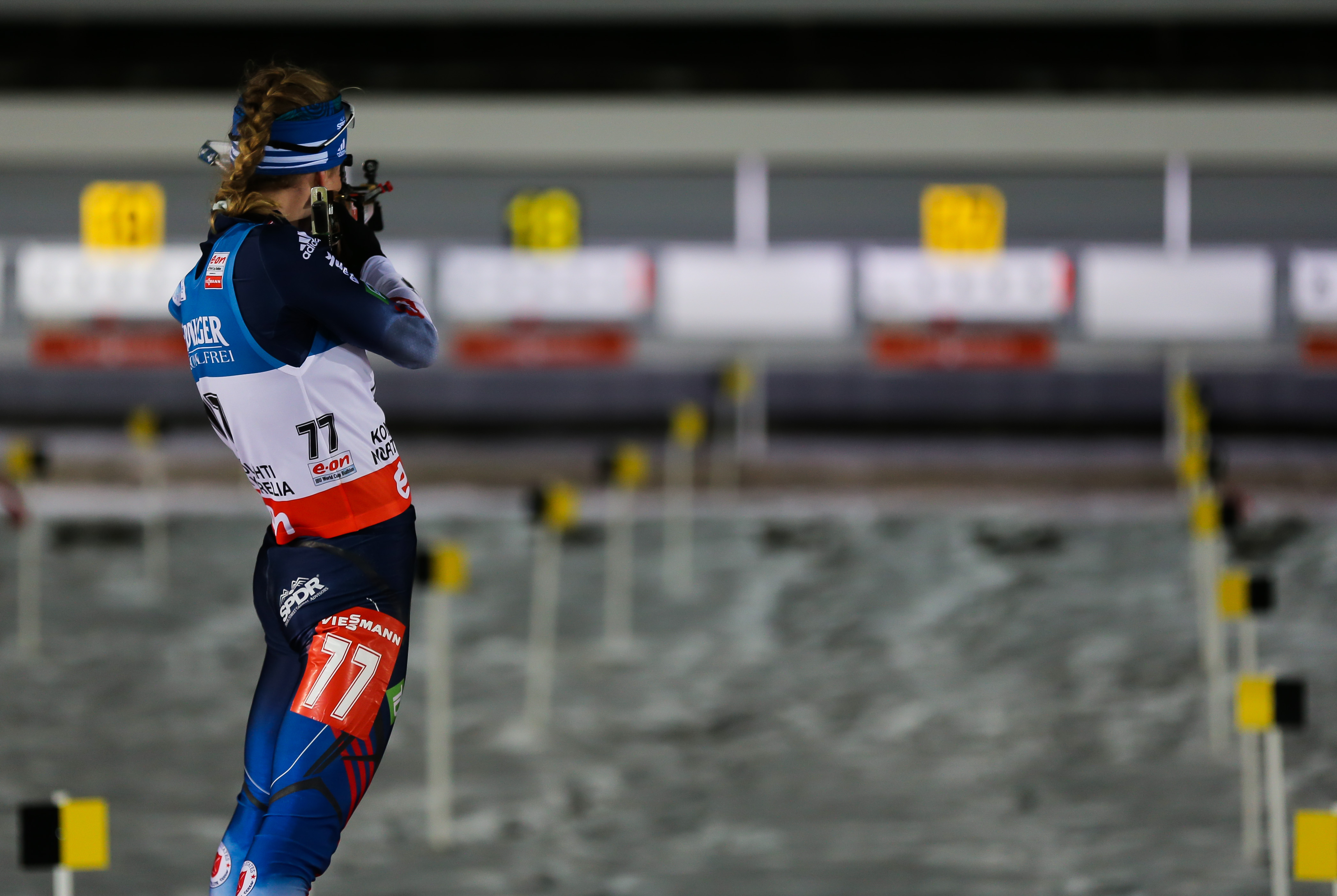 Hannah Dreissigacker shoots to a best-ever World Cup 28th-place finish. (USBA/Nordic Focus)