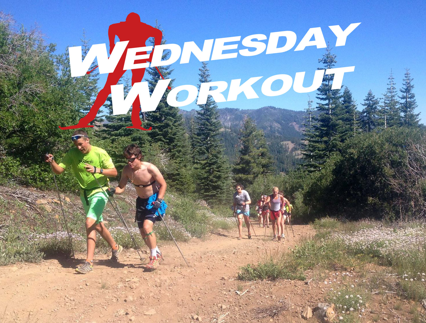 Far West athletes take advantage of their local terrain to get in a ski bounding workout in July. (Photo: Sugar Bowl Academy/Facebook)