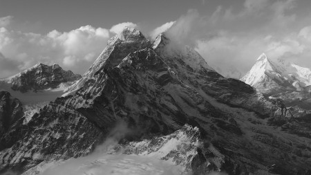 The view from Mera Peak in Nepal's Himalayas. (Photo: Devon Kershaw)
