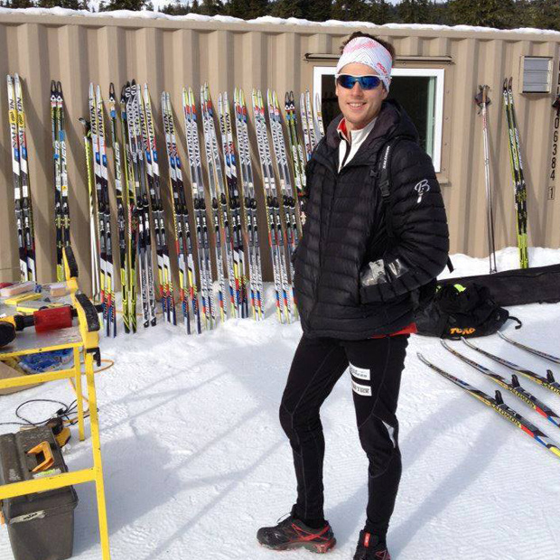 Andy Keller started as an intern, then an assistant, and finally a junior coach before being promoted to CXC Team head coach this month, following the departure of Bill Pierce. (Photo: CXCnewsfeed.wordpress.com) https://cxcnewsfeed.wordpress.com/category/training-camps/junior-skiers/