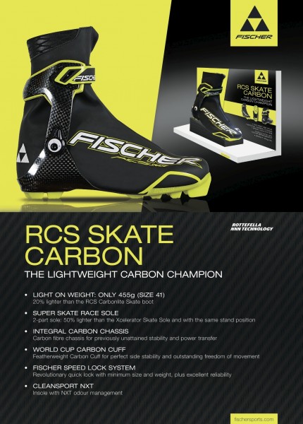 Fischer RCS skate carbon