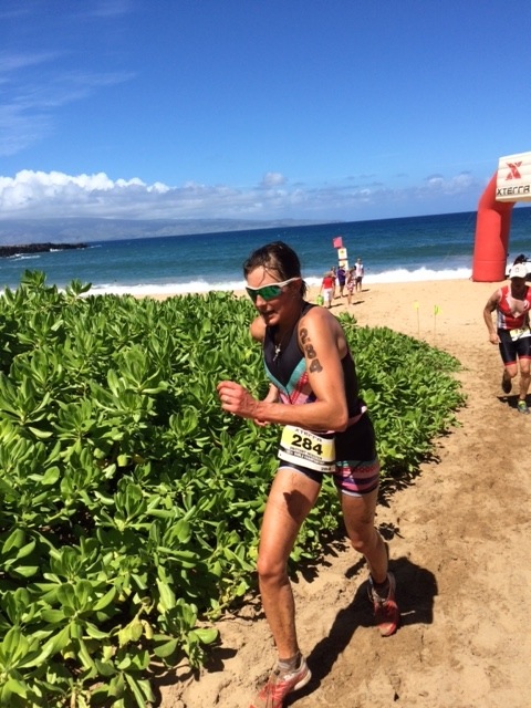 Brittany Webster in the Oct. 26 XTerra Off-Road World Championship in Maui, Hawaii. (Photo: Mike Cavaliere)