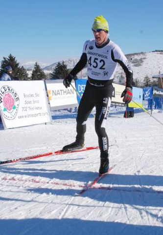 National Nordic Foundation (NNF) Director Dave Knoop doing his thing as a self-described master blaster. (Photo: NationalNordicFoundation.org)