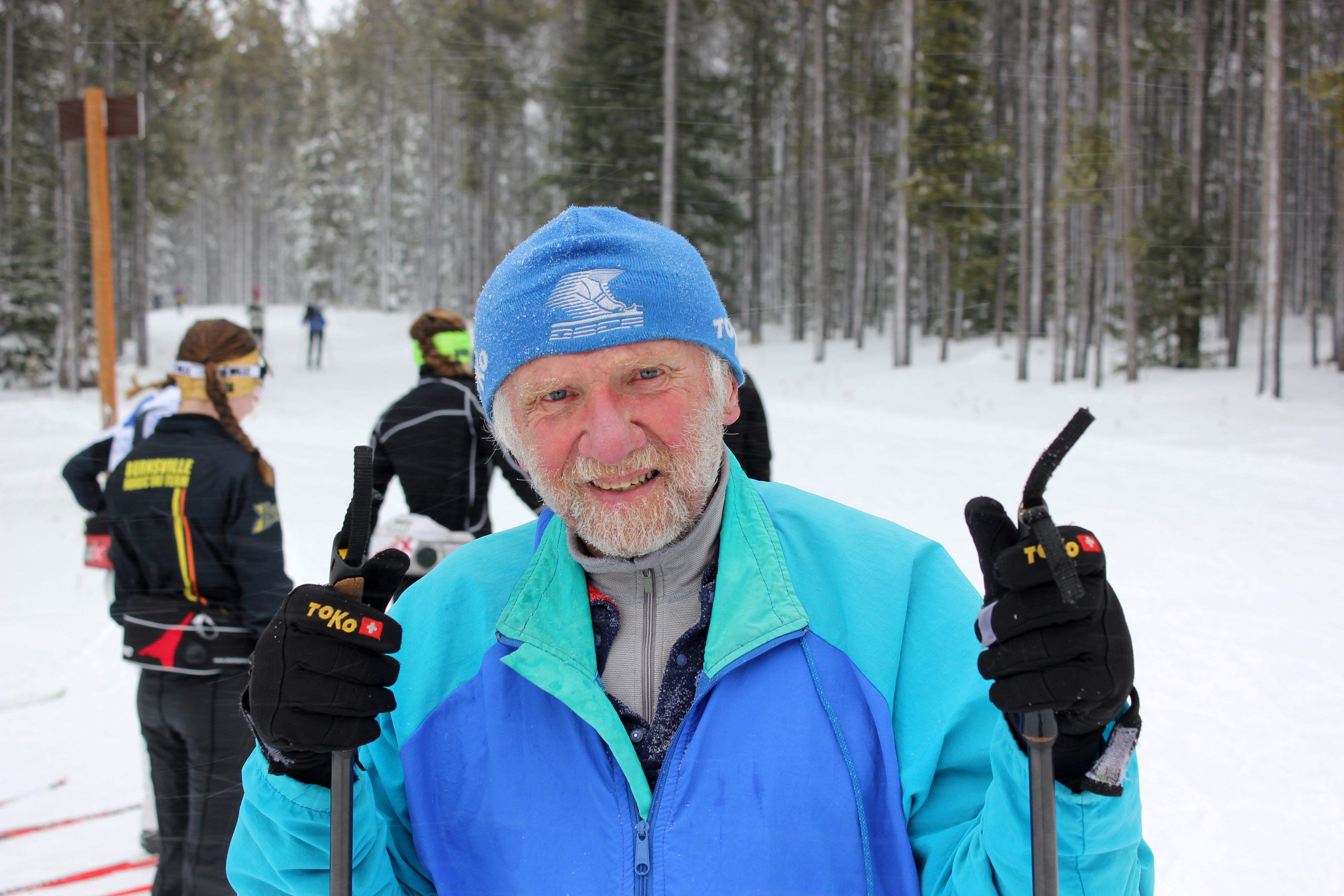Steve German of Missoula, Mont. has been coming to West Yellowstone for 30 years. 