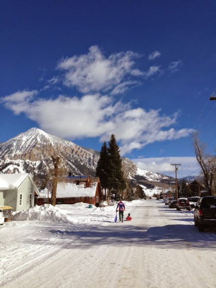 It’s easy for kids to get around Crested Butte! (Photo: Clay Moseley)