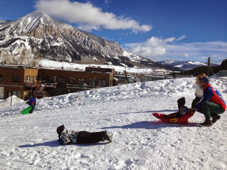 Serious sledding at the Crested Butte Nordic Center (Photo: Clay Moseley)