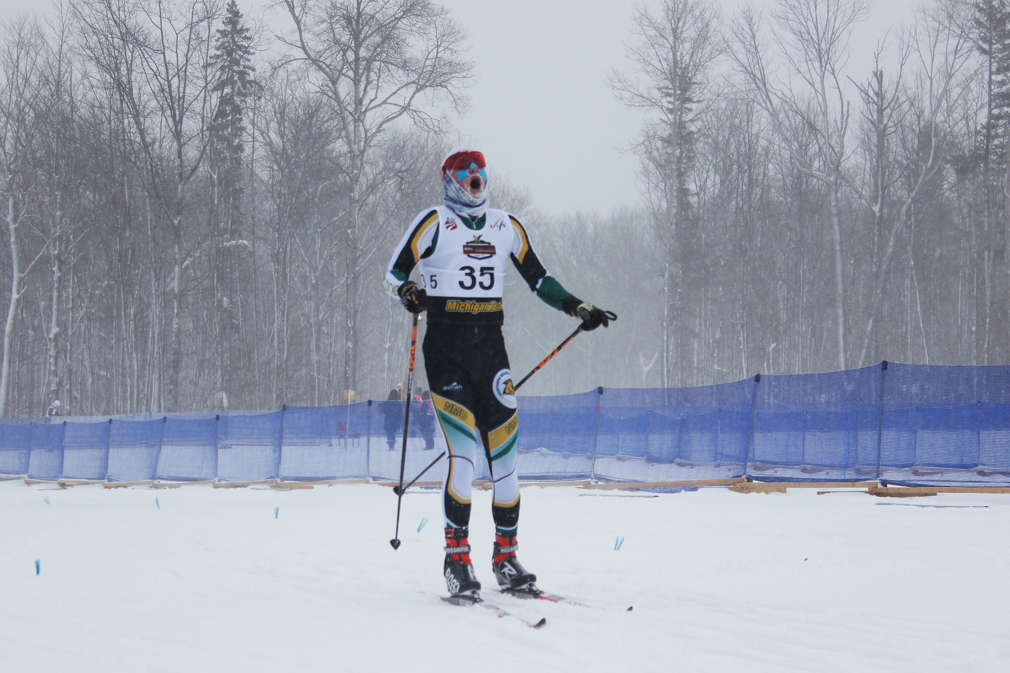 Men's 15 k freestyle, 2015 Cross Country Championships, Houghton, Michigan