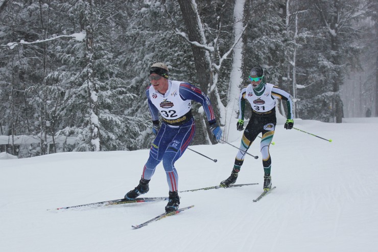 Men's 15 k freestyle, 2015 Cross Country Championships, Houghton, Michigan