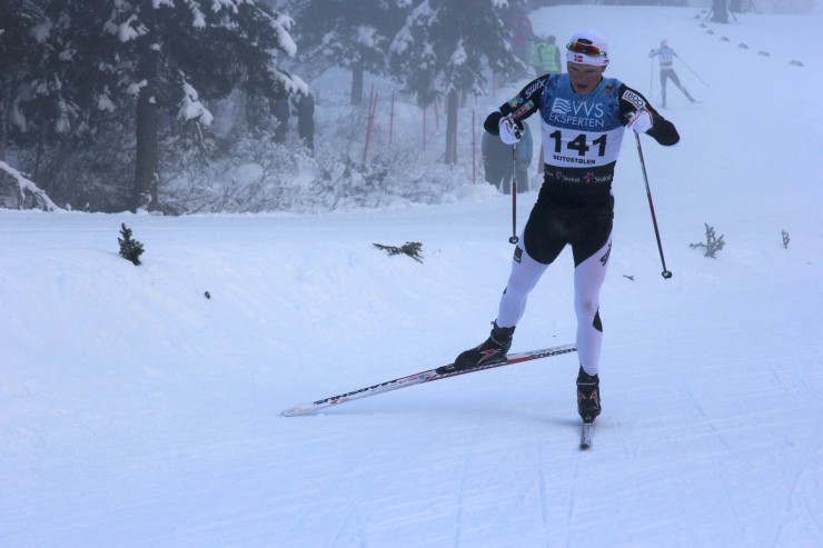 Simen Sveen (Norway) has spent the last few weeks in Davos prepping for his first Tour de Ski. Photo: Inge Scheve