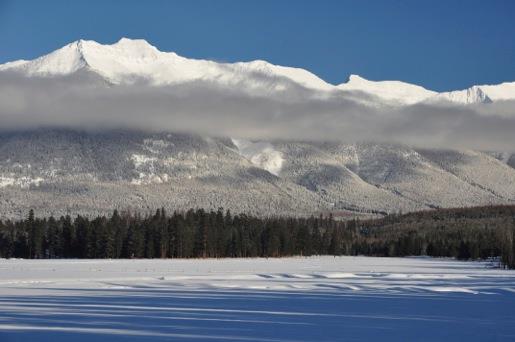 Swan Range forms the backdrop for the Seeley Lake ski trails. (Photo: Seeley Lake Nordic)
