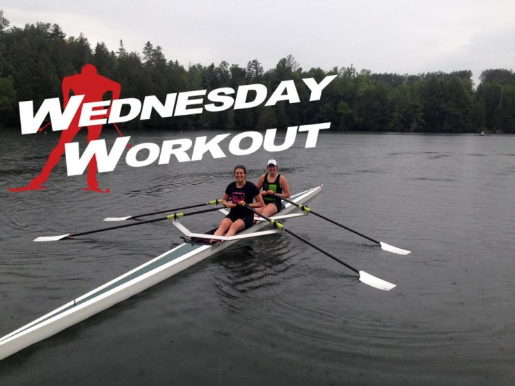 CGRP skier Heather Mooney gets out on the water with her sister, Brooke, as part of her cross training program.