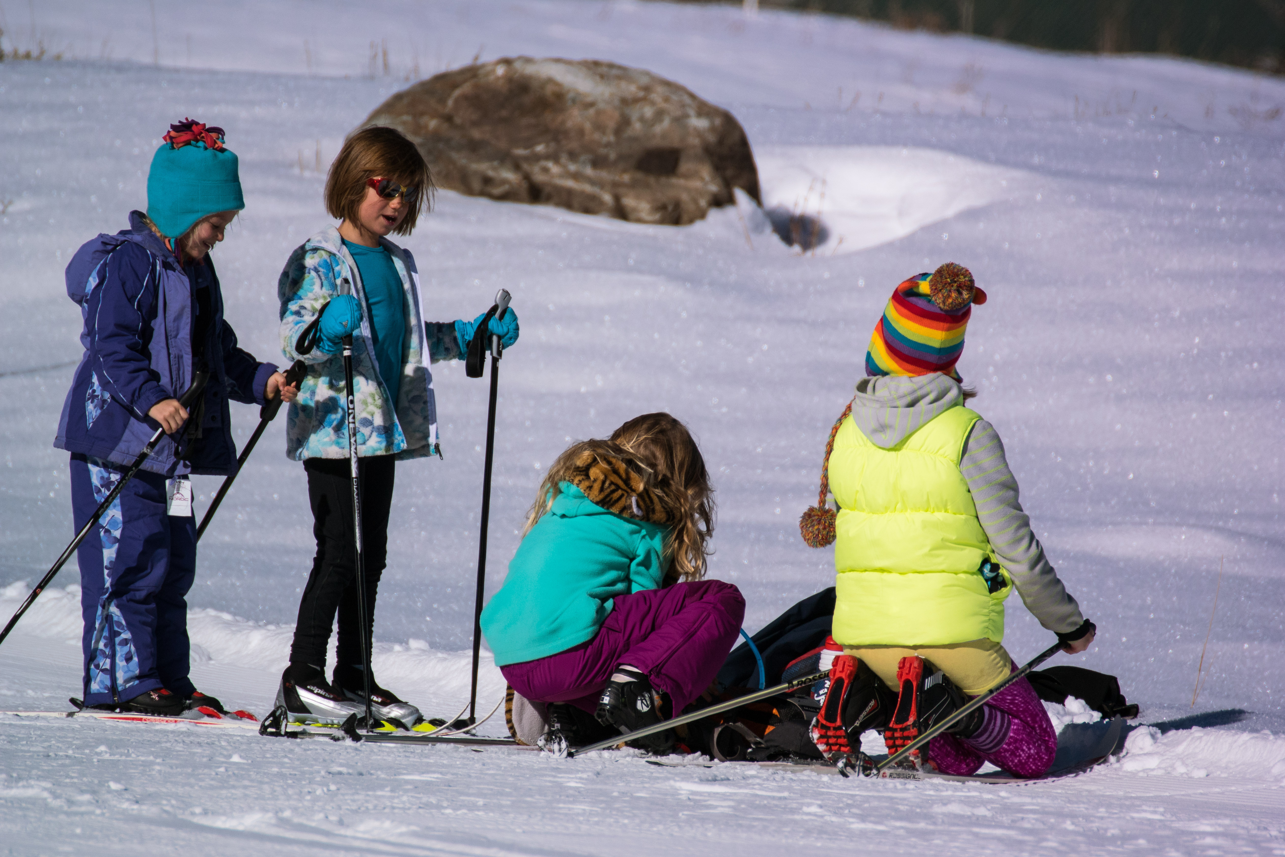Here's a deal: Kids 17 and under enjoy free rentals, passes, and clinics. (Photo Xavier Fane)