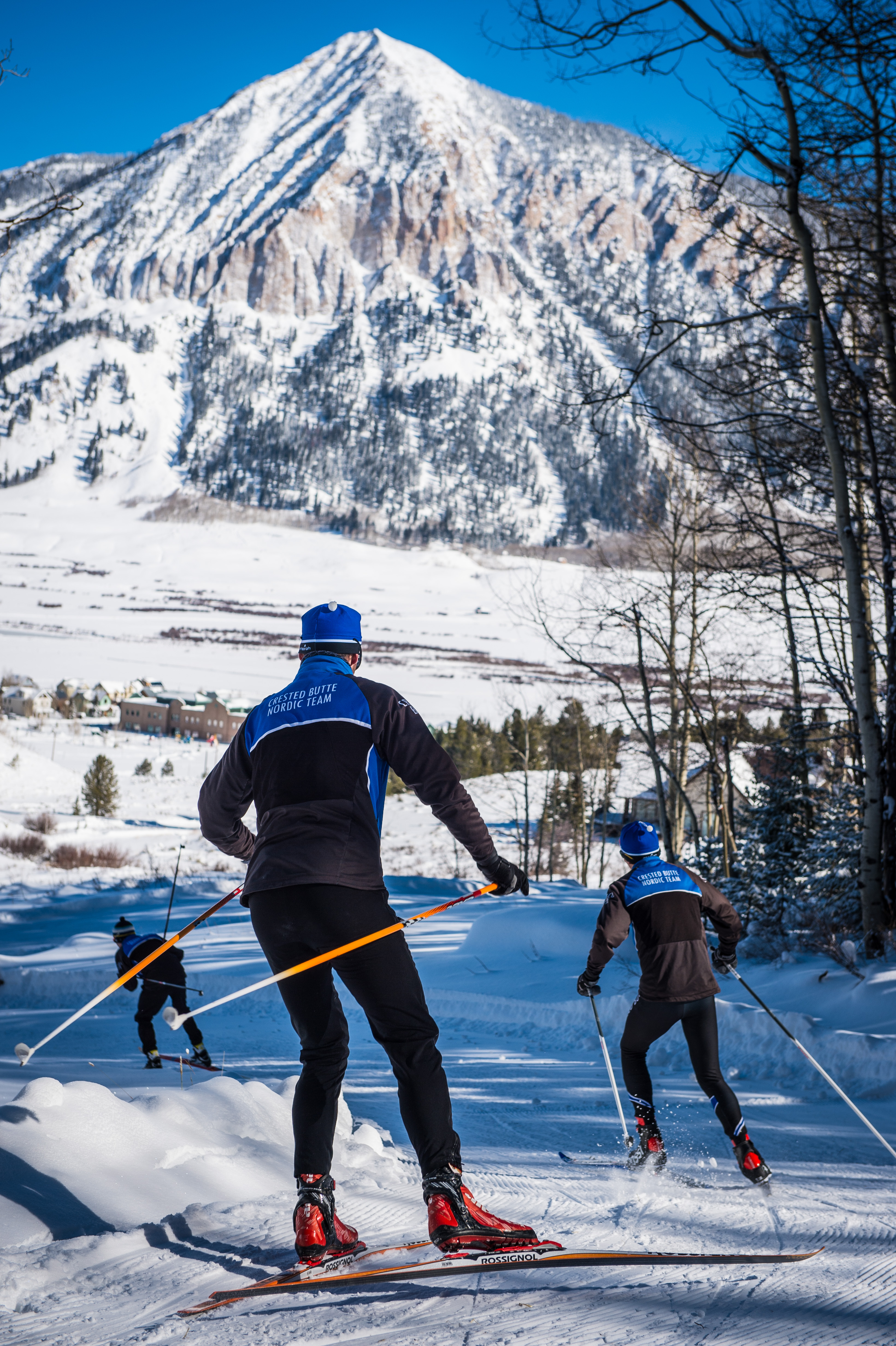 Skiing at Crested Butte Nordic in Colorado. (Photo: Xavier Fane)