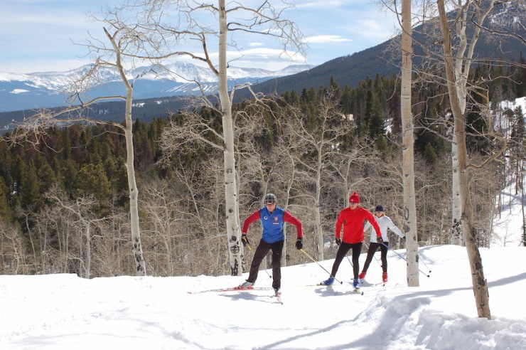 November skiing at Snow Mountain Ranch in Granby, Colo. For the first time this year, a five-day camp was held for masters. (Courtesy photo)