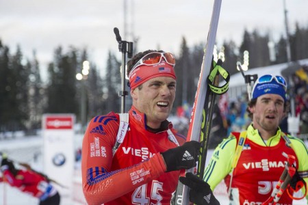 Tim Burke (US Biathlon) after placing 39th in the IBU World Cup pursuit in Ostersund, Sweden. He started 45th, cleaned three out of four stages and finished with three penalties. (Photo: USBA/NordicFocus)